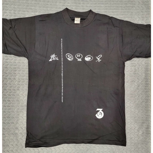 Vintage 1995 Mortal Kombat 3 MK3 Kombat Kodes‎ T-Shirt 90s Video Game Size Large - Picture 1 of 10